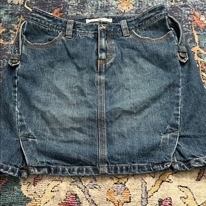 Tommy Hilfiger Dark Blue Mini Skirt